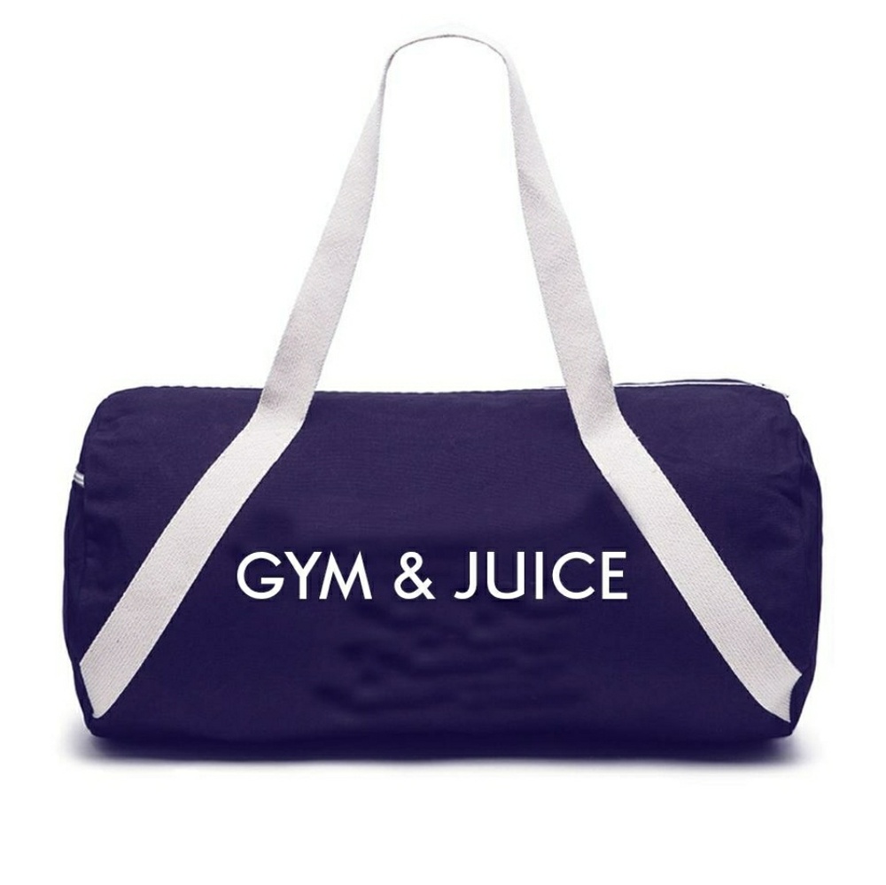 Private Party Duffle Bag: "Gym and Juice"